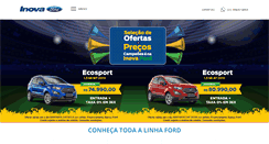 Desktop Screenshot of inovaford.com.br